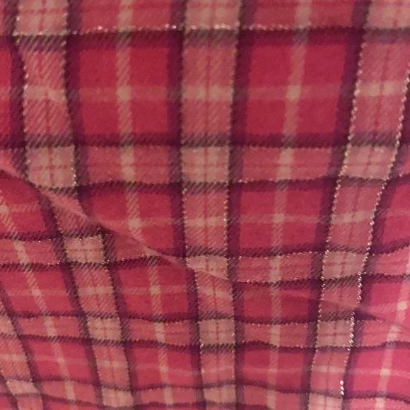 Victoria’s Secret Pink Plaid Night Sleep Shirt - Picture 8 of 9
